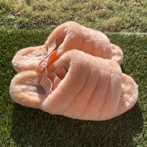 Women’s UGG Yeah Fluff Slingback Slippers sz 10